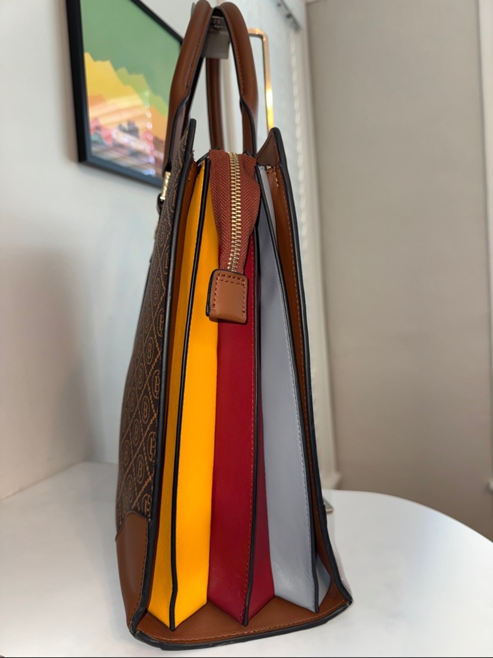 Bostanten Stroud Vintage Leather Briefcase - Picture 4 of 14